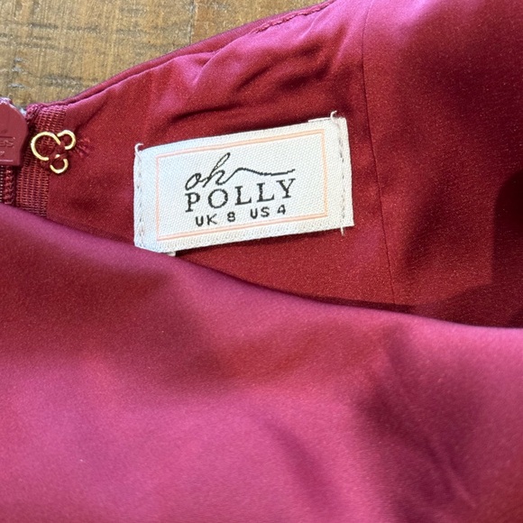 Oh Polly Satin Dress - Picture 5 of 5